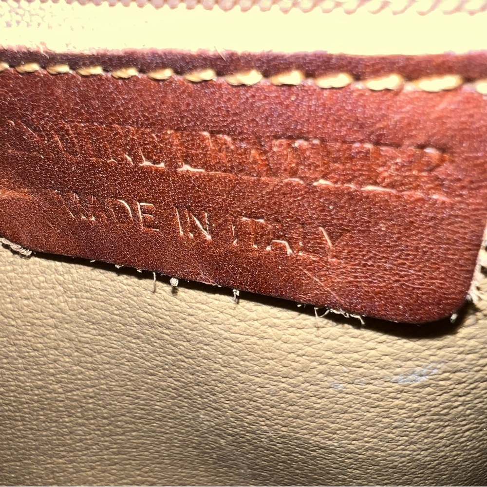 Authentic Firenze Leather Bag - Picture 5 of 10